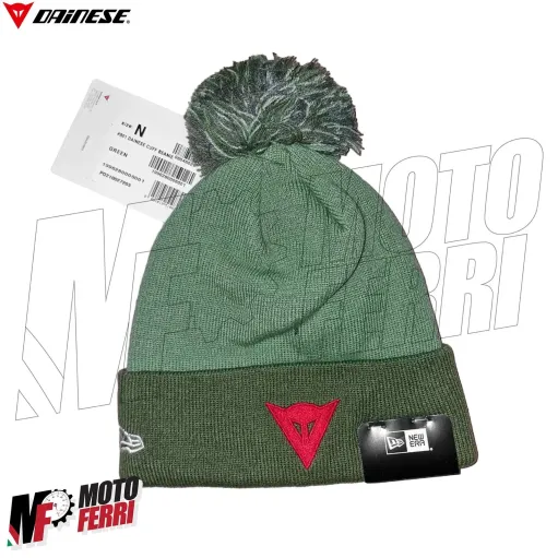 MF596x - Cappello di Lana Dainese Cuff Beanie B01 Verde by New Era