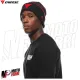 MF596X - Cappello di Lana Dainese Cuff Beanie B04 Nero/Rosso by New Era