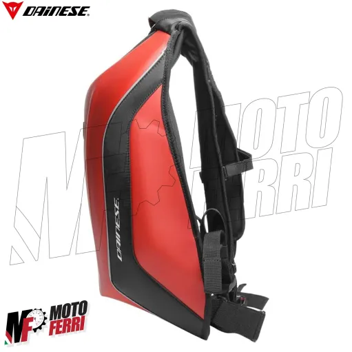 MF5971 - Zaino Moto Dainese D-Mach COMPACT Rigido Backpack Tecnico Rosso
