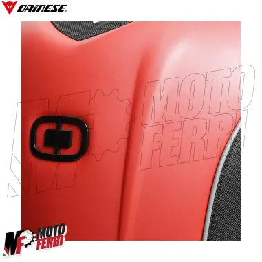 MF5971 - Zaino Moto Dainese D-Mach COMPACT Rigido Backpack Tecnico Rosso
