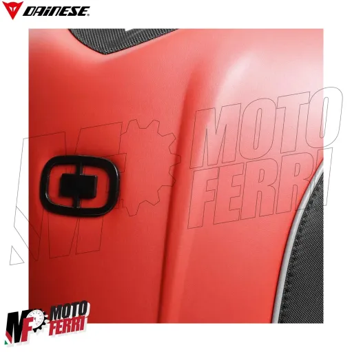 MF5971 - Zaino Moto Dainese D-Mach COMPACT Rigido Backpack Tecnico Rosso