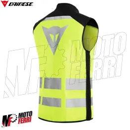 MF5974 Gilet Dainese Alta Visibilità Rifrangente High Vis Vest Explorer Moto 2