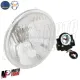 MF0756 Faro Fanale Anteriore In Vetro Siem Vespa 125 ET3 Primavera Portalampada