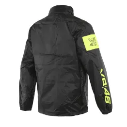 MF5990 Giacca Antipioggia Impermeabile Dainese VR46 Rain Jacket Moto Scooter