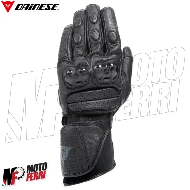 MF5993 Guanti Dainese Impeto D-Dry Pelle Racing Impermeabili per Moto Scooter