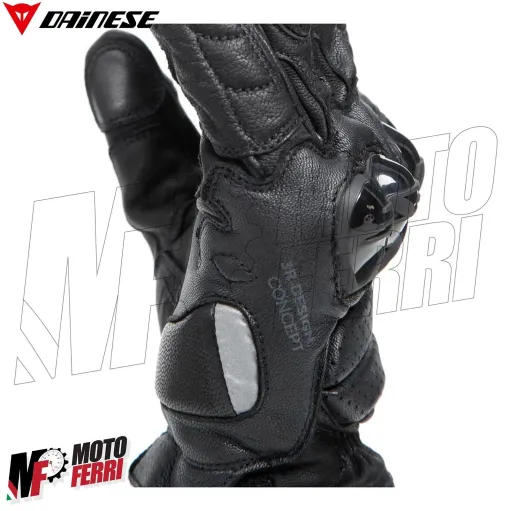 MF5993 Guanti Dainese Impeto D-Dry Pelle Racing Impermeabili per Moto Scooter
