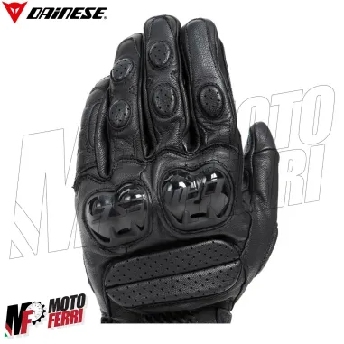 MF5993 Guanti Dainese Impeto D-Dry Pelle Racing Impermeabili per Moto Scooter