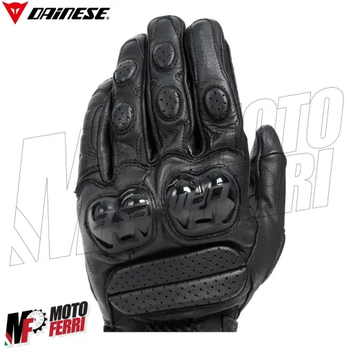 MF5993 Guanti Dainese Impeto D-Dry Pelle Racing Impermeabili per Moto Scooter