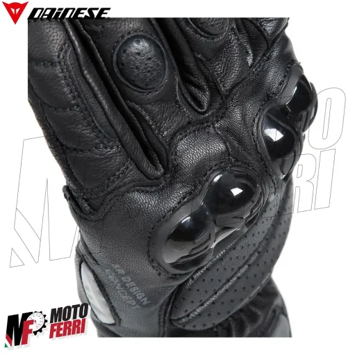 MF5993 Guanti Dainese Impeto D-Dry Pelle Racing Impermeabili per Moto Scooter