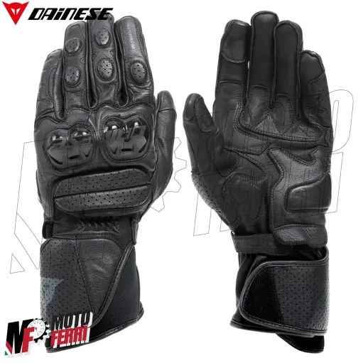 MF5993 Guanti Dainese Impeto D-Dry Pelle Racing Impermeabili per Moto Scooter