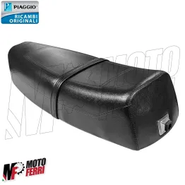 MF6000 Sella in Pelle Nera Originale Piaggio Vespa PX 125 150 200 Arcobaleno 2