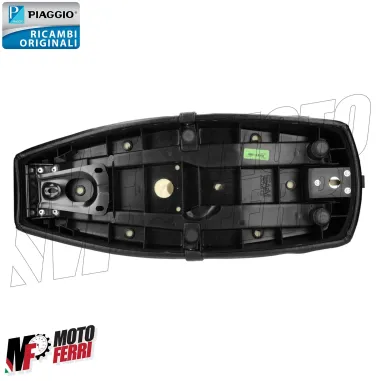 MF6000 Sella in Pelle Nera Originale Piaggio Vespa PX 125 150 200 Arcobaleno