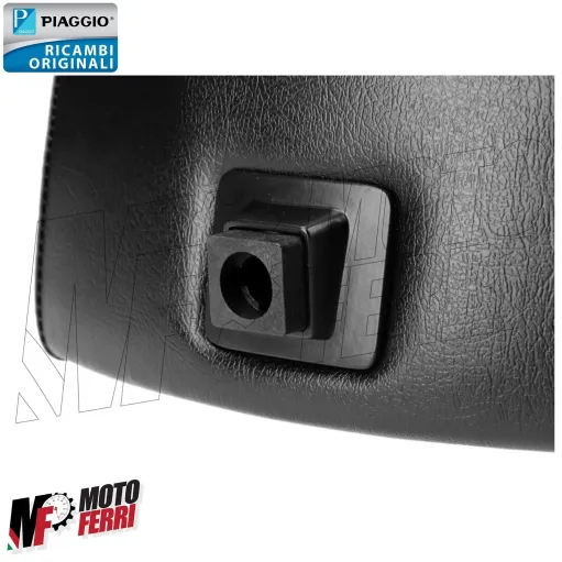 MF6000 Sella in Pelle Nera Originale Piaggio Vespa PX 125 150 200 Arcobaleno