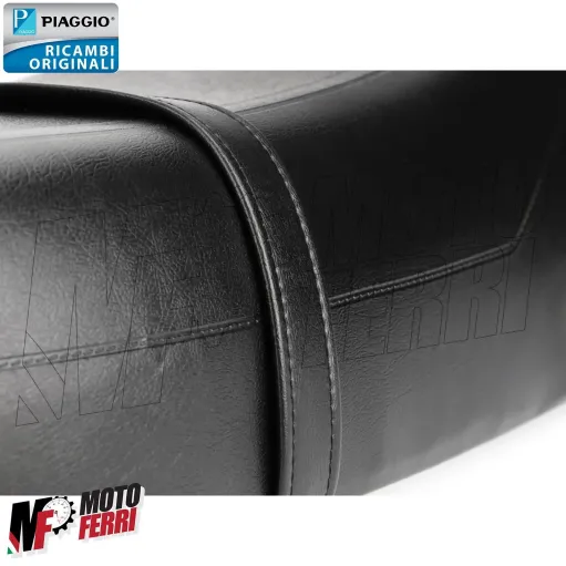 MF6000 Sella in Pelle Nera Originale Piaggio Vespa PX 125 150 200 Arcobaleno