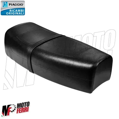 MF6000 Sella in Pelle Nera Originale Piaggio Vespa PX 125 150 200 Arcobaleno