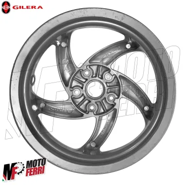 MF6001 Cerchio Posteriore a Disco Grigio Originale Gilera Runner 50 (1997/2004)