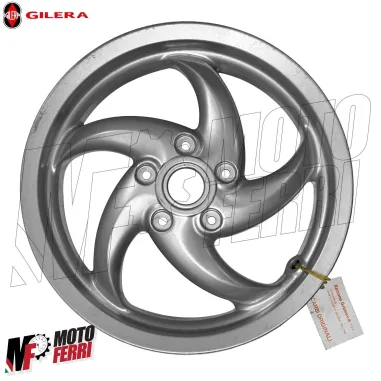 MF6001 Cerchio Posteriore a Disco Grigio Originale Gilera Runner 50 (1997/2004)