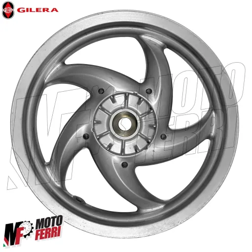 MF6003 Cerchio Posteriore Tamburo Grigio Originale Gilera Runner 50 (1997/2000)