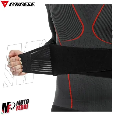 MF6005 Paraschiena Protezione Schiena Dainese Pro-Armor Back 2.0 Long Nero/Rosso