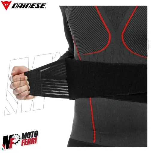 MF6005 Paraschiena Protezione Schiena Dainese Pro-Armor Back 2.0 Long Nero/Rosso