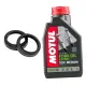 MF6009 Kit Paraoli Forcella + 1L Olio Fork Oil Motul 10W per Beverly 300 400 HPE