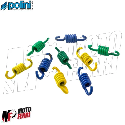 MF6010 Kit Molle Giallo Blu Verde per Frizione Polini 3G Minarelli / Piaggio