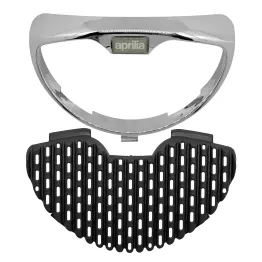 MF6011 Cornice Cromata + Griglia Anteriore Aprilia Scarabeo 50 100 mod 2002/2010