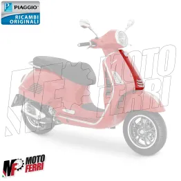 MF6021 Nasello Scudo Anteriore Rosso Originale Vespa GTS 125 300 HPE 2018/2022 2