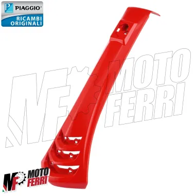 MF6021 Nasello Scudo Anteriore Rosso Originale Vespa GTS 125 300 HPE 2018/2022