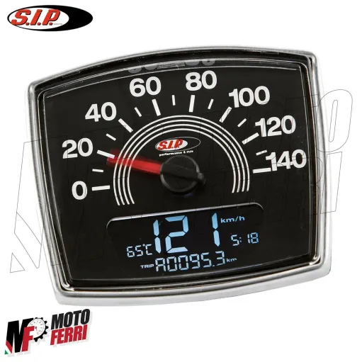 MF0282 Contachilometri digitale SIP 2.0 Vespa 50 Special Koso 140 km/h