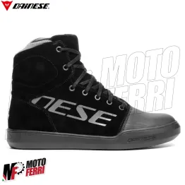 MF6029 Scarpe Moto Scooter Dainese York D-WP Impermeabile Nero / Antracite 2