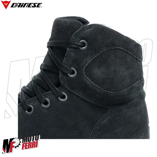 MF6029 Scarpe Moto Scooter Dainese York D-WP Impermeabile Nero / Antracite