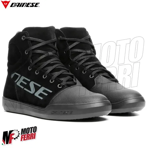 MF6029 Scarpe Moto Scooter Dainese York D-WP Impermeabile Nero / Antracite