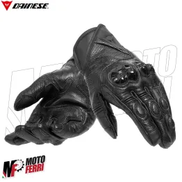 MF6030 Guanti Dainese Blackshape Neri Leather Racing in Pelle con Protezioni 2