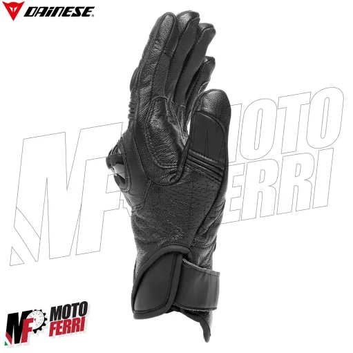 MF6030 Guanti Dainese Blackshape Neri Leather Racing in Pelle con Protezioni