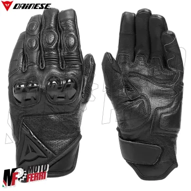 MF6030 Guanti Dainese Blackshape Neri Leather Racing in Pelle con Protezioni