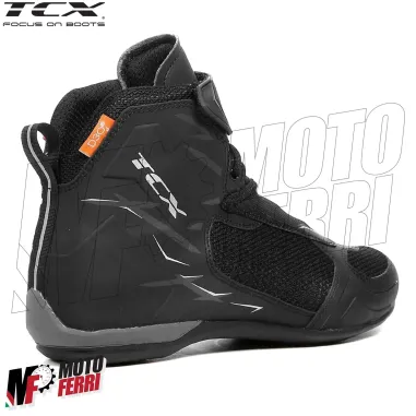 MF6032 Stivali Scarpe Moto Tecniche TCX R04D Air Nero/Grigio
