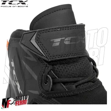 MF6032 Stivali Scarpe Moto Tecniche TCX R04D Air Nero/Grigio