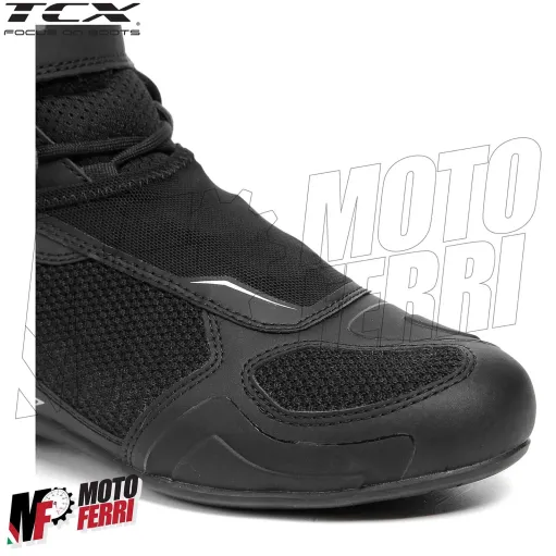 MF6032 Stivali Scarpe Moto Tecniche TCX R04D Air Nero/Grigio
