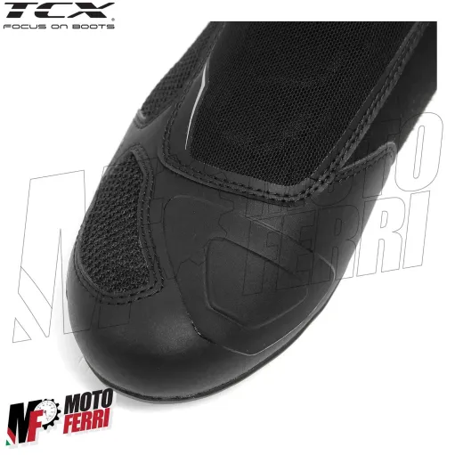 MF6032 Stivali Scarpe Moto Tecniche TCX R04D Air Nero/Grigio