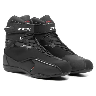 MF6033 - Stivali Scarpe Moto Tecniche Impermeabili TCX Zeta WP Black