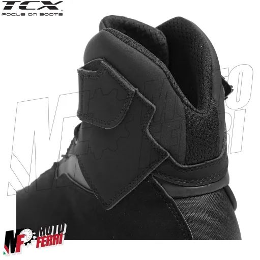 MF6033 - Stivali Scarpe Moto Tecniche Impermeabili TCX Zeta WP Black