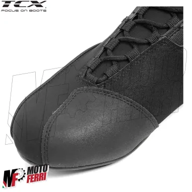 MF6033 - Stivali Scarpe Moto Tecniche Impermeabili TCX Zeta WP Black