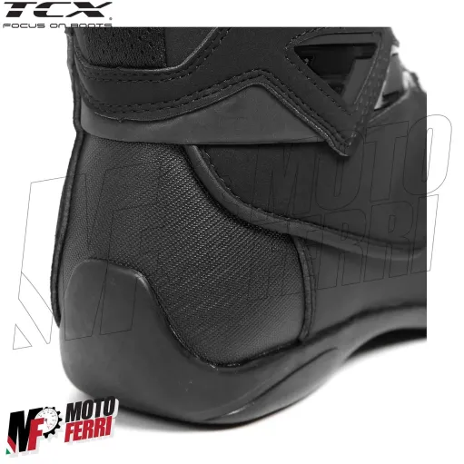 MF6033 - Stivali Scarpe Moto Tecniche Impermeabili TCX Zeta WP Black