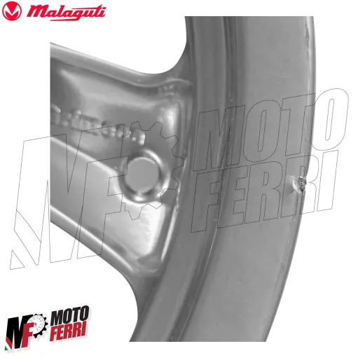 MF6034 Cerchio Posteriore Argento Originale Malaguti Phantom Max 125 mod 2003