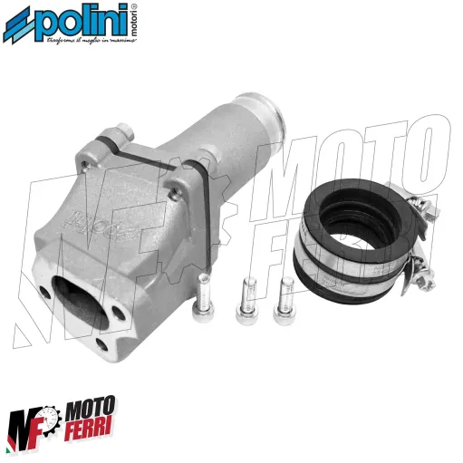 MF0789 COLLETTORE POLINI MONOLAMELLARE CARBURATORE PWK APE 50 FL FL2 FL3 RST