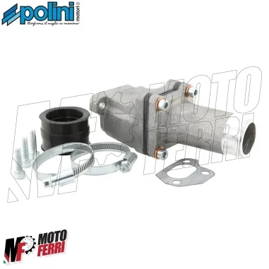 MF0789 COLLETTORE POLINI MONOLAMELLARE CARBURATORE PWK APE 50 FL FL2 FL3 RST