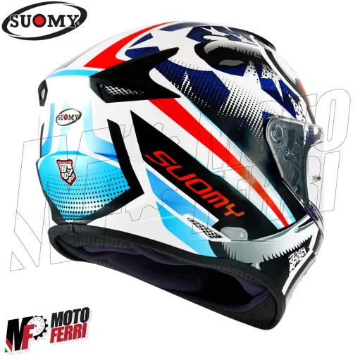 MF6043 Casco Integrale Suomy Stellar Villain con Visierino Parasole e Pinlock