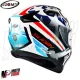 MF6043 Casco Integrale Suomy Stellar Villain con Visierino Parasole e Pinlock