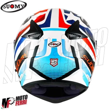 MF6043 Casco Integrale Suomy Stellar Villain con Visierino Parasole e Pinlock